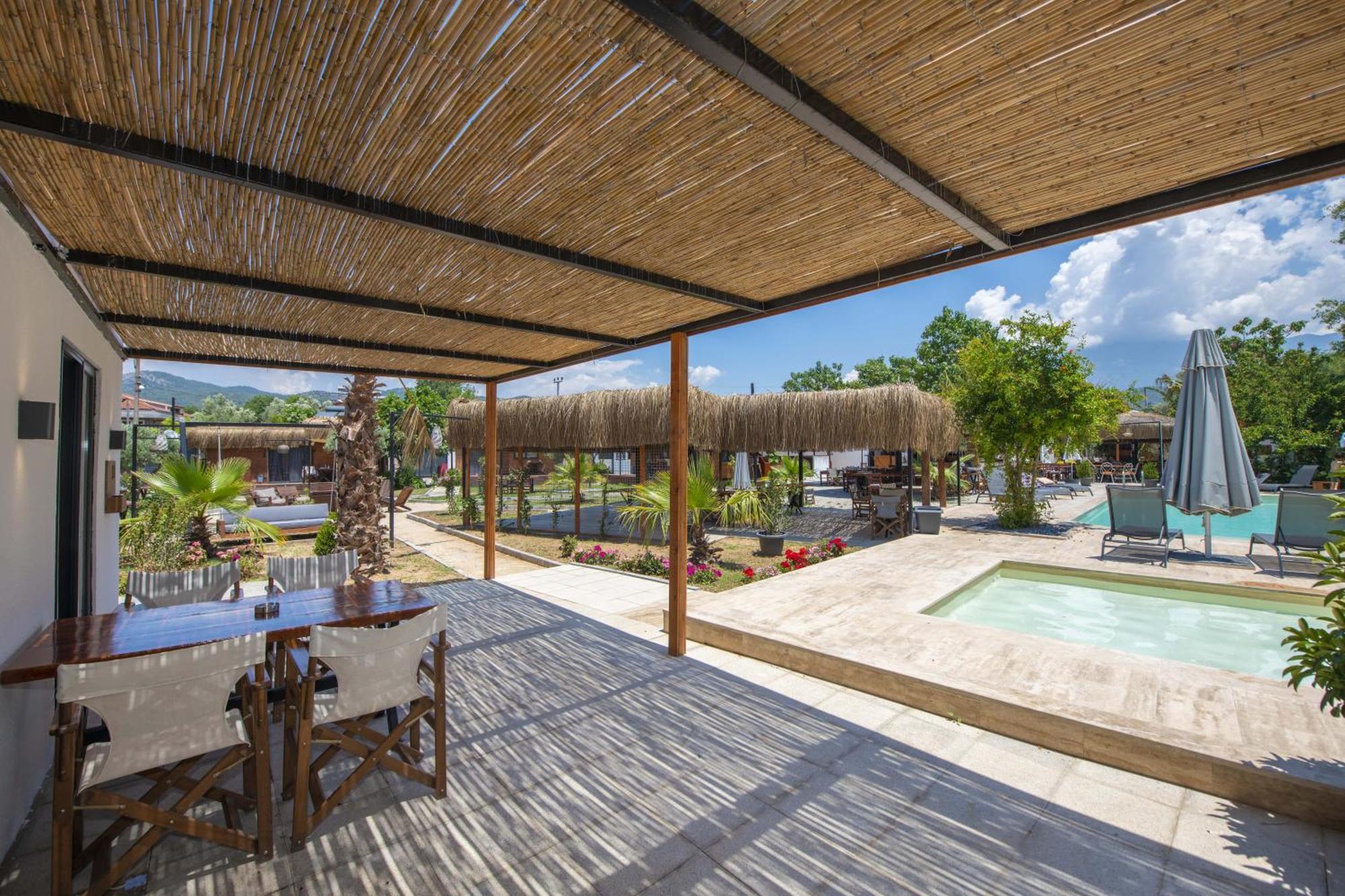 Hotel Nomade Caravan Camping Fethiye Exterior foto